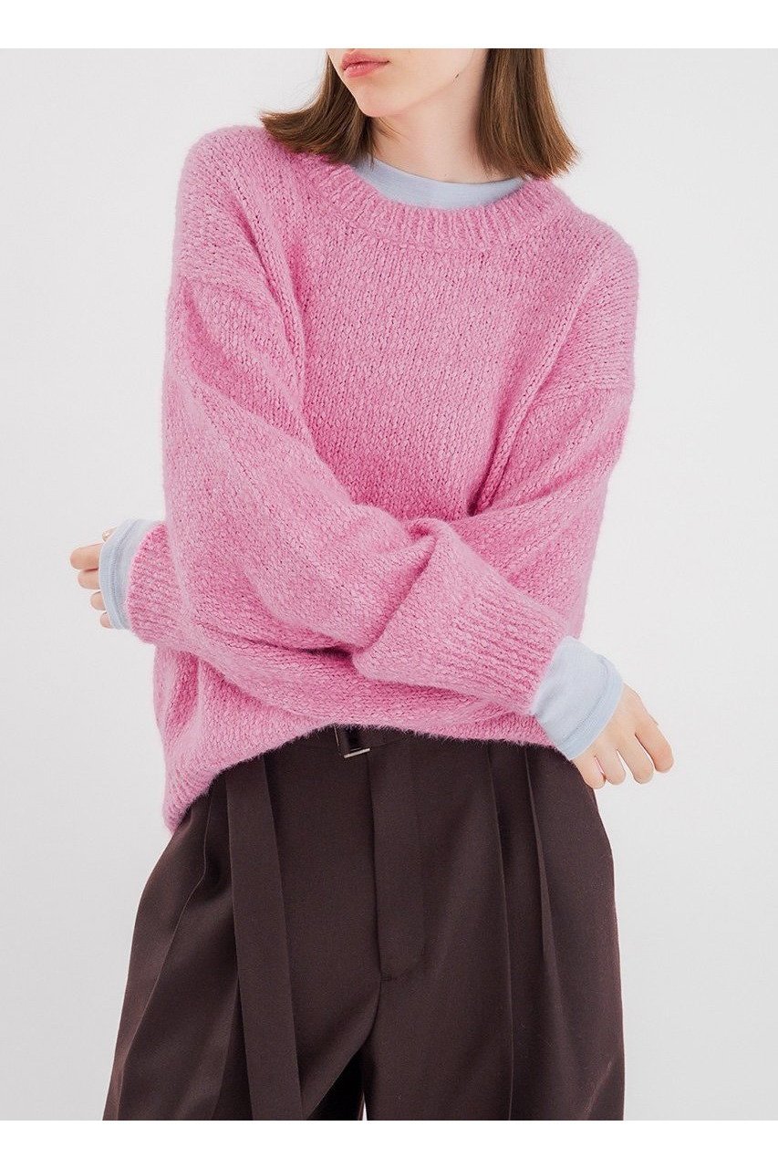 【スタニングルアー/STUNNING LURE】のスラブリリーフェザープルオーバー 人気、トレンドファッション・服の通販 founy(ファニー) ファッション Fashion レディースファッション Fashion for Women トップス・カットソー Cut & Sew Tops ニット Knit Tops & Sweaters カジュアルプルオーバー・ニットトップス Pullovers & Knit Tops / Casual Pullovers スウェット / スエット Sweatshirt, Sweatwear バランス Balance, Style Balance フェザーヤーン Feather Yarn, Fluffy Yarn ボトム Bottoms, Lower Wear 新作・新入荷 New Arrivals / New In other-6|ID: prp329100004803934 ipo3291000000034853749