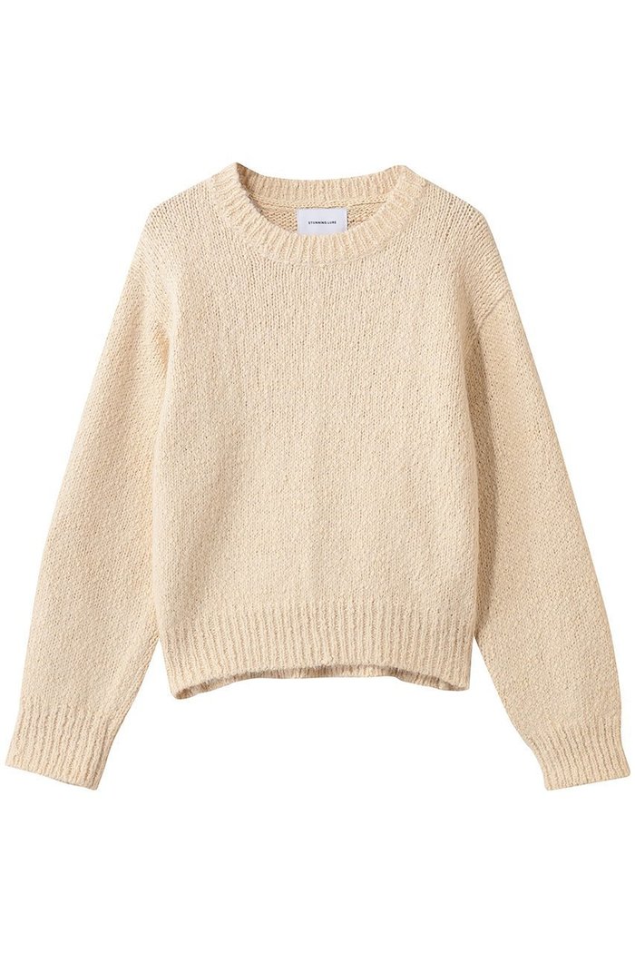 【スタニングルアー/STUNNING LURE】のスラブリリーフェザープルオーバー インテリア・キッズ・メンズ・レディースファッション・服の通販 founy(ファニー) https://founy.com/ ファッション Fashion レディースファッション Fashion for Women トップス・カットソー Cut & Sew Tops ニット Knit Tops & Sweaters カジュアルプルオーバー・ニットトップス Pullovers & Knit Tops / Casual Pullovers スウェット / スエット Sweatshirt, Sweatwear バランス Balance, Style Balance フェザーヤーン Feather Yarn, Fluffy Yarn ボトム Bottoms, Lower Wear 新作・新入荷 New Arrivals / New In |ID: prp329100004803934 ipo3291000000034968465