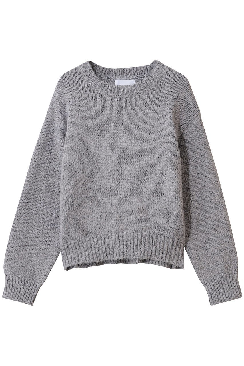 【スタニングルアー/STUNNING LURE】のスラブリリーフェザープルオーバー インテリア・キッズ・メンズ・レディースファッション・服の通販 founy(ファニー) ファッション Fashion レディースファッション Fashion for Women トップス・カットソー Cut & Sew Tops ニット Knit Tops & Sweaters カジュアルプルオーバー・ニットトップス Pullovers & Knit Tops / Casual Pullovers スウェット / スエット Sweatshirt, Sweatwear バランス Balance, Style Balance フェザーヤーン Feather Yarn, Fluffy Yarn ボトム Bottoms, Lower Wear グレー|ID: prp329100004803934 ipo3291000000034968467