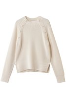 【ベイジ,/BEIGE,】のHELIODOR(ヘリオドール)/ スポンディッシュマリンボタンニット 人気、トレンドファッション・服の通販 founy(ファニー) ファッション Fashion レディースファッション Fashion for Women トップス・カットソー Cut & Sew Tops ニット Knit Tops & Sweaters カジュアルプルオーバー・ニットトップス Pullovers & Knit Tops / Casual Pullovers 2026年 2026 ショルダー Shoulder, Shoulder Strap スリット Slit, Slit Detail スリーブ Sleeve, Long Sleeve / Short Sleeve ロング Long, Long-Length 夏 Summer 春 Spring S/S・春夏 SS, Spring/Summer, Warm Season |ID:prp329100004803935