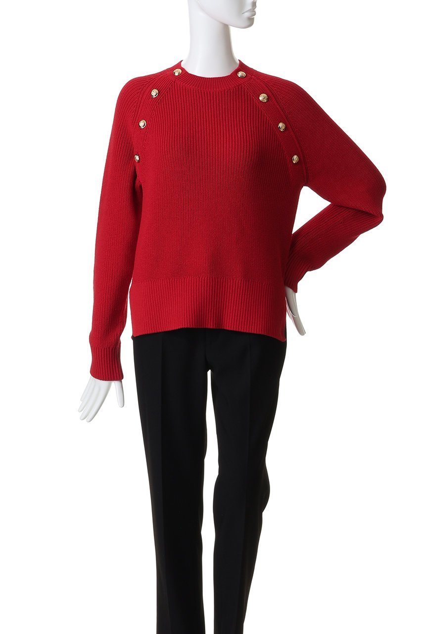 【ベイジ,/BEIGE,】のHELIODOR(ヘリオドール)/ スポンディッシュマリンボタンニット 人気、トレンドファッション・服の通販 founy(ファニー) ファッション Fashion レディースファッション Fashion for Women トップス・カットソー Cut & Sew Tops ニット Knit Tops & Sweaters カジュアルプルオーバー・ニットトップス Pullovers & Knit Tops / Casual Pullovers 2026年 2026 ショルダー Shoulder, Shoulder Strap スリット Slit, Slit Detail スリーブ Sleeve, Long Sleeve / Short Sleeve ロング Long, Long-Length 夏 Summer 春 Spring S/S・春夏 SS, Spring/Summer, Warm Season other-2|ID: prp329100004803935 ipo3291000000034853760