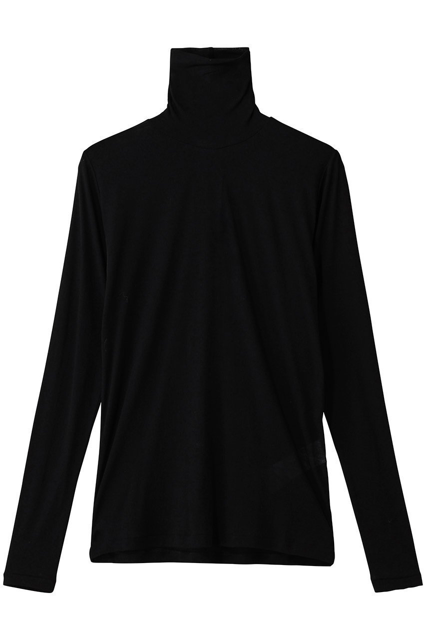 【ベイジ,/BEIGE,】のSORE(ソ―ル)/ハイネックカットソー インテリア・キッズ・メンズ・レディースファッション・服の通販 founy(ファニー) 　ファッション　Fashion　レディースファッション　Fashion for Women　トップス・カットソー　Cut & Sew Tops　ニット　Knit Tops & Sweaters　カジュアルプルオーバー・ニットトップス　Pullovers & Knit Tops / Casual Pullovers　カットソー・ベーシックTシャツ　Cut-and-Sewn Tops / Stretch Tees & Basics　2026年　2026　シアー　Sheer, See-Through　ハイネック　High Neck, Mock Neck　ロング　Long, Long-Length　夏　Summer　春　Spring　S/S・春夏　SS, Spring/Summer, Warm Season　Black|ID: prp329100004803938 ipo3291000000035390123