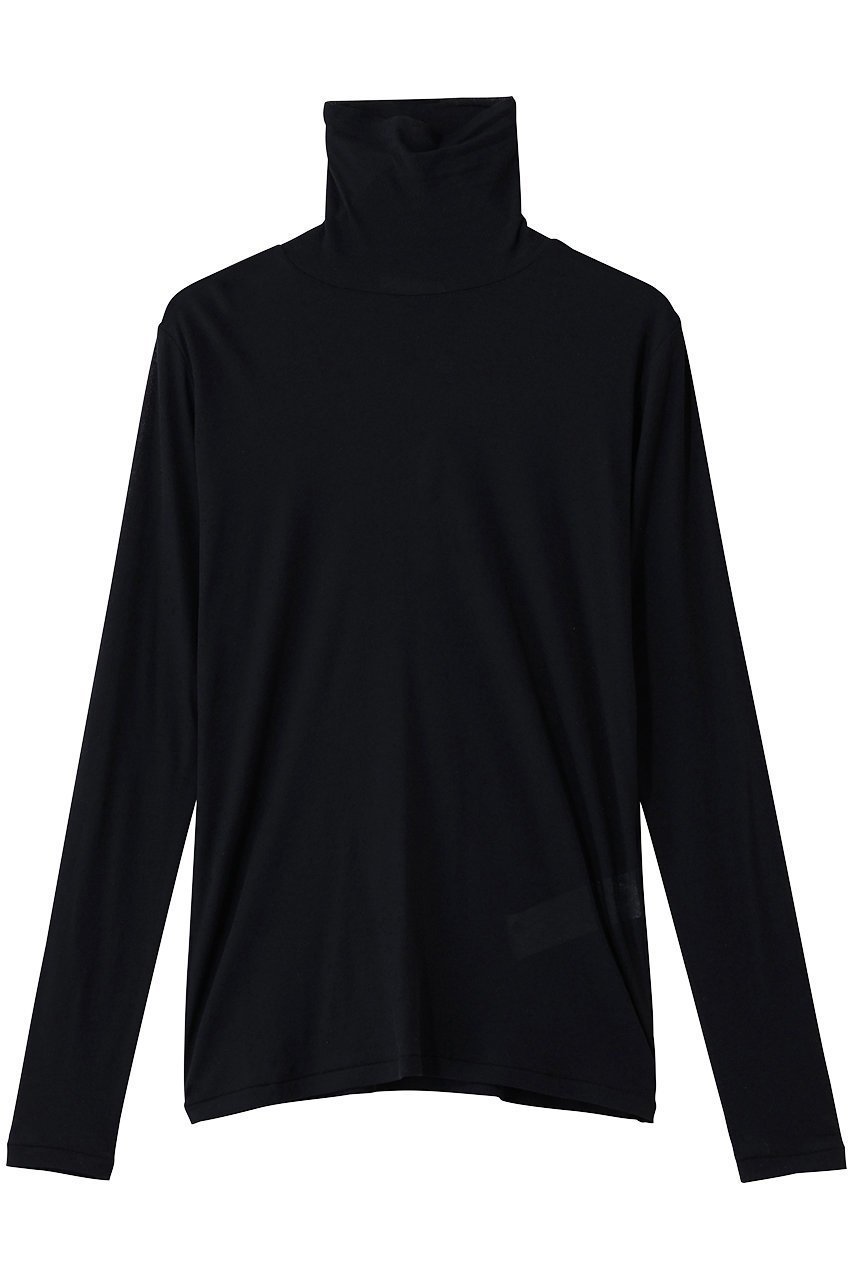 【ベイジ,/BEIGE,】のSORE(ソ―ル)/ハイネックカットソー インテリア・キッズ・メンズ・レディースファッション・服の通販 founy(ファニー) 　ファッション　Fashion　レディースファッション　Fashion for Women　トップス・カットソー　Cut & Sew Tops　ニット　Knit Tops & Sweaters　カジュアルプルオーバー・ニットトップス　Pullovers & Knit Tops / Casual Pullovers　カットソー・ベーシックTシャツ　Cut-and-Sewn Tops / Stretch Tees & Basics　2026年　2026　シアー　Sheer, See-Through　ハイネック　High Neck, Mock Neck　ロング　Long, Long-Length　夏　Summer　春　Spring　S/S・春夏　SS, Spring/Summer, Warm Season　Navy|ID: prp329100004803938 ipo3291000000035390124