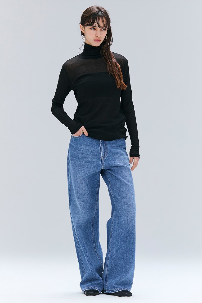 【ベイジ,/BEIGE,】のSORE(ソ―ル)/ハイネックカットソー 人気、トレンドファッション・服の通販 founy(ファニー) ファッション Fashion レディースファッション Fashion for Women トップス・カットソー Cut & Sew Tops ニット Knit Tops & Sweaters カジュアルプルオーバー・ニットトップス Pullovers & Knit Tops / Casual Pullovers カットソー・ベーシックTシャツ Cut-and-Sewn Tops / Stretch Tees & Basics 2026年 2026 シアー Sheer, See-Through ハイネック High Neck, Mock Neck ロング Long, Long-Length 夏 Summer 春 Spring S/S・春夏 SS, Spring/Summer, Warm Season other-6|ID: prp329100004803938 ipo3291000000035481646