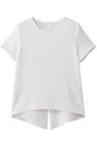 【ベイジ,/BEIGE,】のSHELBY(シェルビー)/クルーネックショートスリーブブラウス White|ID: prp329100004803941 ipo3291000000034853803