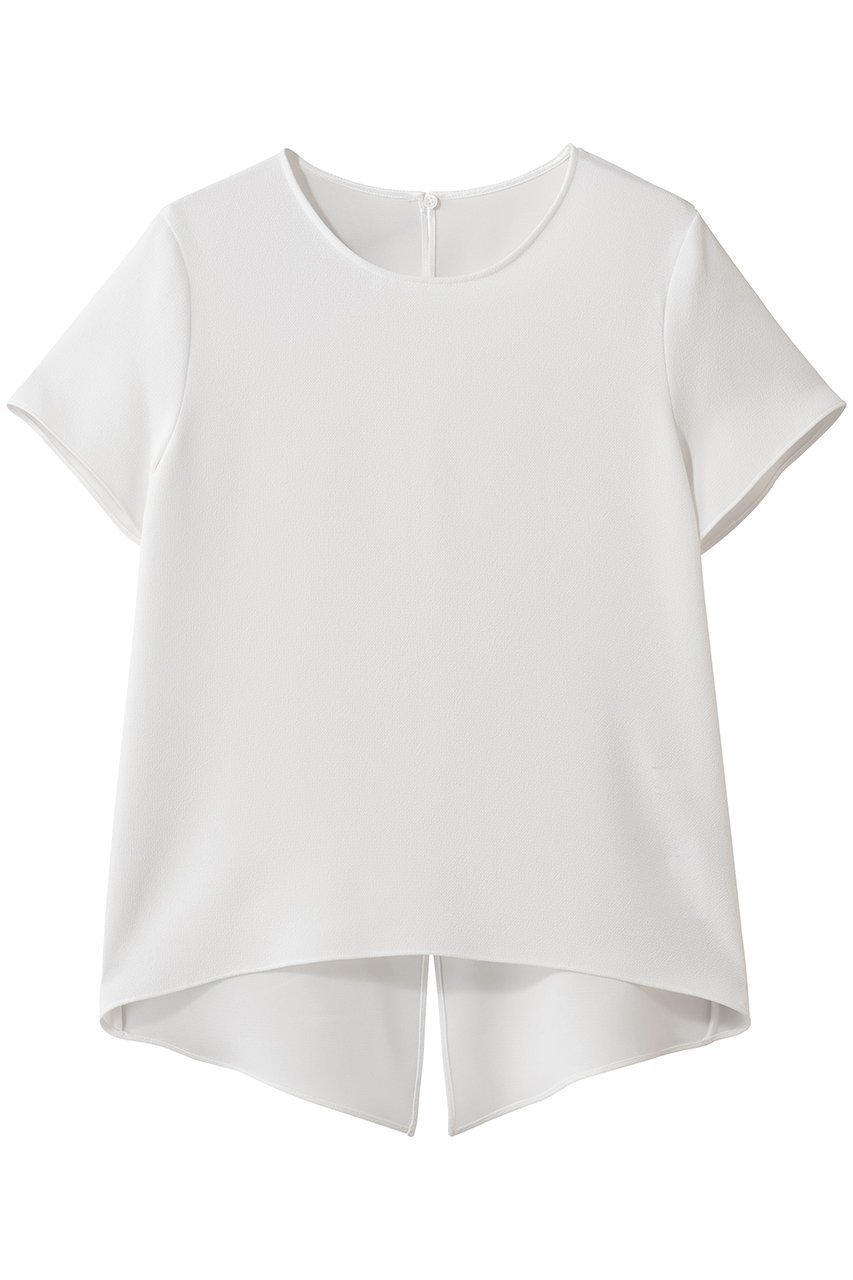 【ベイジ,/BEIGE,】のSHELBY(シェルビー)/クルーネックショートスリーブブラウス インテリア・キッズ・メンズ・レディースファッション・服の通販 founy(ファニー) 　ファッション　Fashion　レディースファッション　Fashion for Women　トップス・カットソー　Cut & Sew Tops　シャツ・ブラウス・オフィスカジュアル　Elegant Blouses & Button-Ups　2026年　2026　おすすめ　Recommended / Our Picks　カーディガン　Cardigan, Knitwear　ショート　Short, Short Length　ジャケット　Jacket, Outerwear　スリーブ　Sleeve, Long Sleeve / Short Sleeve　ハーフ　Half, Half-Length　夏　Summer　春　Spring　S/S・春夏　SS, Spring/Summer, Warm Season　White|ID: prp329100004803941 ipo3291000000035390143