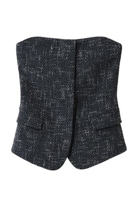 【ベイジ,/BEIGE,】のTRIPHANE(トリフェーン)/バックニットツイードビスチェ 人気、トレンドファッション・服の通販 founy(ファニー) ファッション Fashion レディースファッション Fashion for Women アウター Coat / Outerwear Collection レディースジャケット・軽アウター Jackets 2026年 2026 ジャケット Jacket, Outerwear ツイード Twill, Twill Weave ビスチェ Bustier, Corset Top フィット Fit, Slim Fit フェミニン Feminine, Girly ベスト Vest, Waistcoat 夏 Summer 春 Spring S/S・春夏 SS, Spring/Summer, Warm Season |ID:prp329100004803943