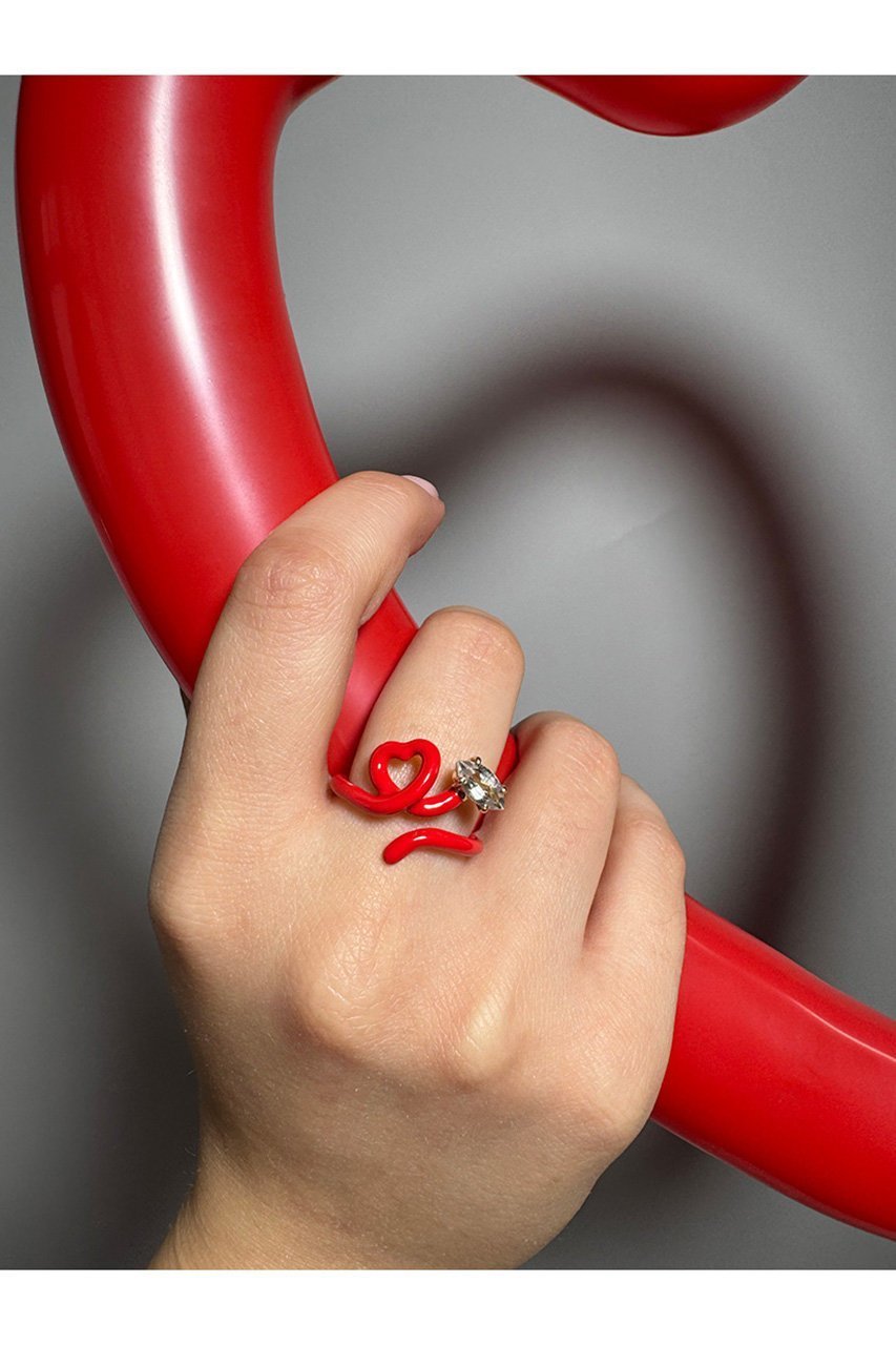 【アッシュ ペー フランス/H.P.FRANCE】の【Bea Bongiasca】BABY VINE HEART リング 人気、トレンドファッション・服の通販 founy(ファニー) 　ファッション　Fashion　レディースファッション　Fashion for Women　ジュエリー　Jewelry　2026年　2026　エナメル　Patent Leather　クリスタル　Crystal, Swarovski　スポーツ　Sports, Activewear　エレガント 上品　Elegant　夏　Summer　春　Spring　S/S・春夏　SS, Spring/Summer, Warm Season　other-2|ID: prp329100004806039 ipo3291000000035390175