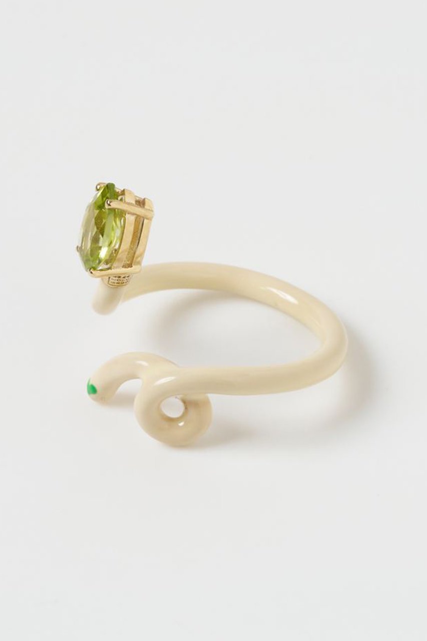 【アッシュ ペー フランス/H.P.FRANCE】の【Bea Bongiasca】BABY VINE TENDRIL リング 人気、トレンドファッション・服の通販 founy(ファニー) 　ファッション　Fashion　レディースファッション　Fashion for Women　ジュエリー　Jewelry　エナメル　Patent Leather　春　Spring　コレクション　Collection, Seasonal Line　ジュエリー　Jewelry, Accessories　スポーツ　Sports, Activewear　手描き　Hand-Drawn, Illustrated　ハンド　Hand, Handmade　ミラノ　Milano Style, Italian-Inspired　モチーフ　Motif, Design Theme　S/S・春夏　SS, Spring/Summer, Warm Season　夏　Summer　2026年　2026　other-2|ID: prp329100004806042 ipo3291000000034874673