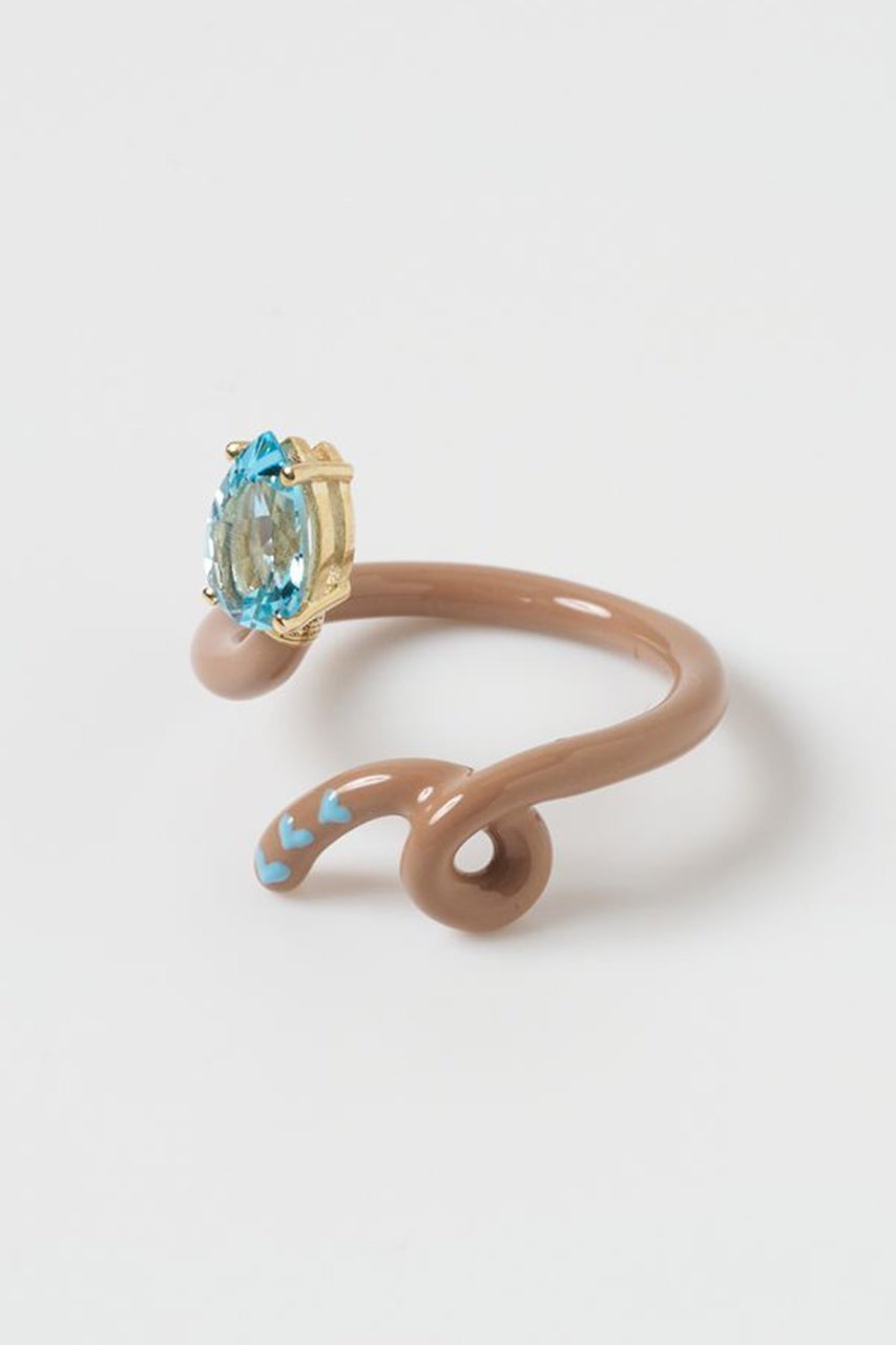 【アッシュ ペー フランス/H.P.FRANCE】の【Bea Bongiasca】BABY VINE TENDRIL リング 人気、トレンドファッション・服の通販 founy(ファニー) ファッション Fashion レディースファッション Fashion for Women エナメル Patent Leather 春 Spring コレクション Collection, Seasonal Line ジュエリー Jewelry, Accessories スポーツ Sports, Activewear 手描き Hand-Drawn, Illustrated ハンド Hand, Handmade ミラノ Milano Style, Italian-Inspired モチーフ Motif, Design Theme S/S・春夏 SS, Spring/Summer, Warm Season 夏 Summer 2026年 2026 other-2|ID: prp329100004806043 ipo3291000000034874678