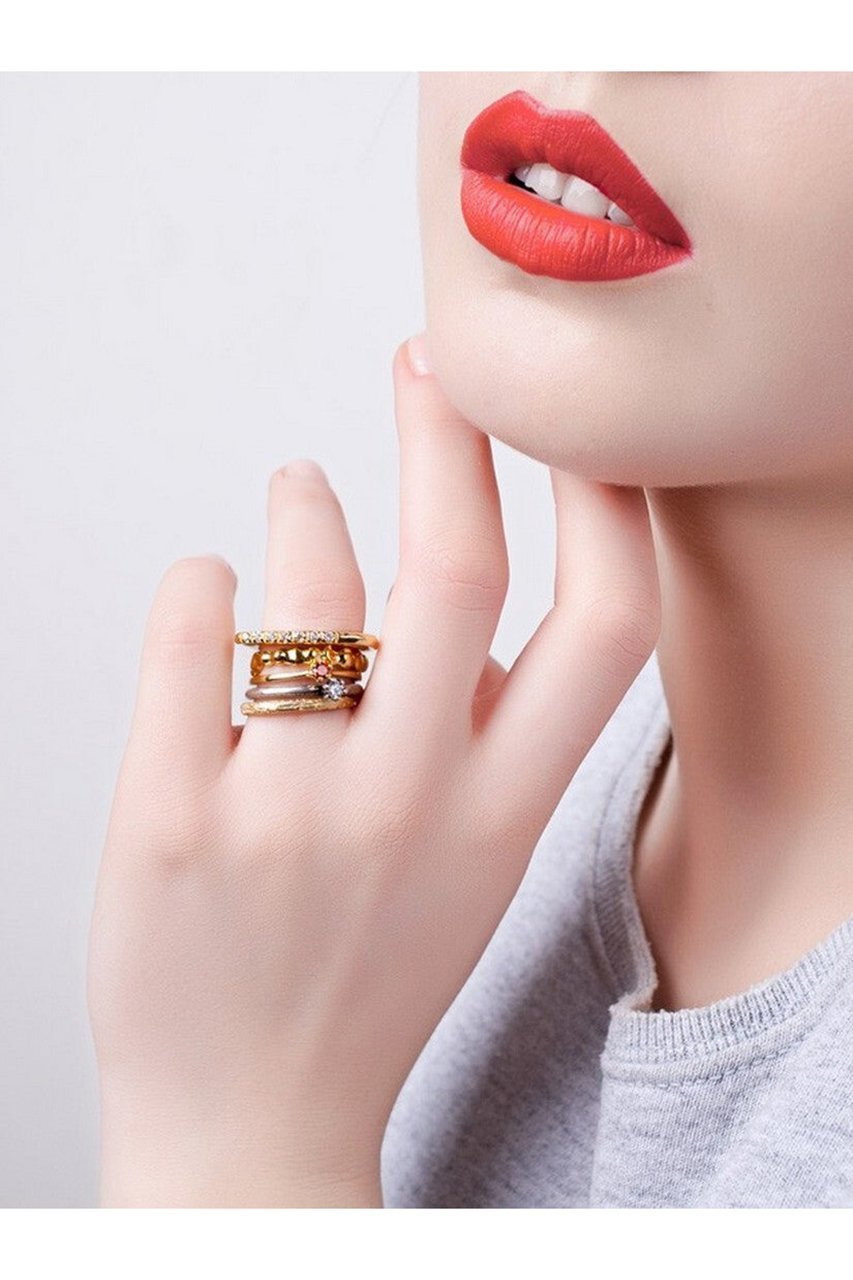 【アッシュ ペー フランス/H.P.FRANCE】の【Iosselliani】CLASSIC COLLECTION Armonia 5連リング 人気、トレンドファッション・服の通販 founy(ファニー) 　ファッション　Fashion　レディースファッション　Fashion for Women　ジュエリー　Jewelry　イタリア　Italy　春　Spring　クラシカル　Classical, Vintage-Inspired　コレクション　Collection, Seasonal Line　ジュエリー　Jewelry, Accessories　フェミニン　Feminine, Girly　S/S・春夏　SS, Spring/Summer, Warm Season　おすすめ　Recommended / Our Picks　夏　Summer　2026年　2026　other-8|ID: prp329100004806058 ipo3291000000035390258