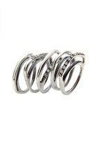 【アッシュ ペー フランス/H.P.FRANCE】の【Iosselliani】CLASSIC COLLECTION Eva 5連リング シルバー|ID:prp329100004806060