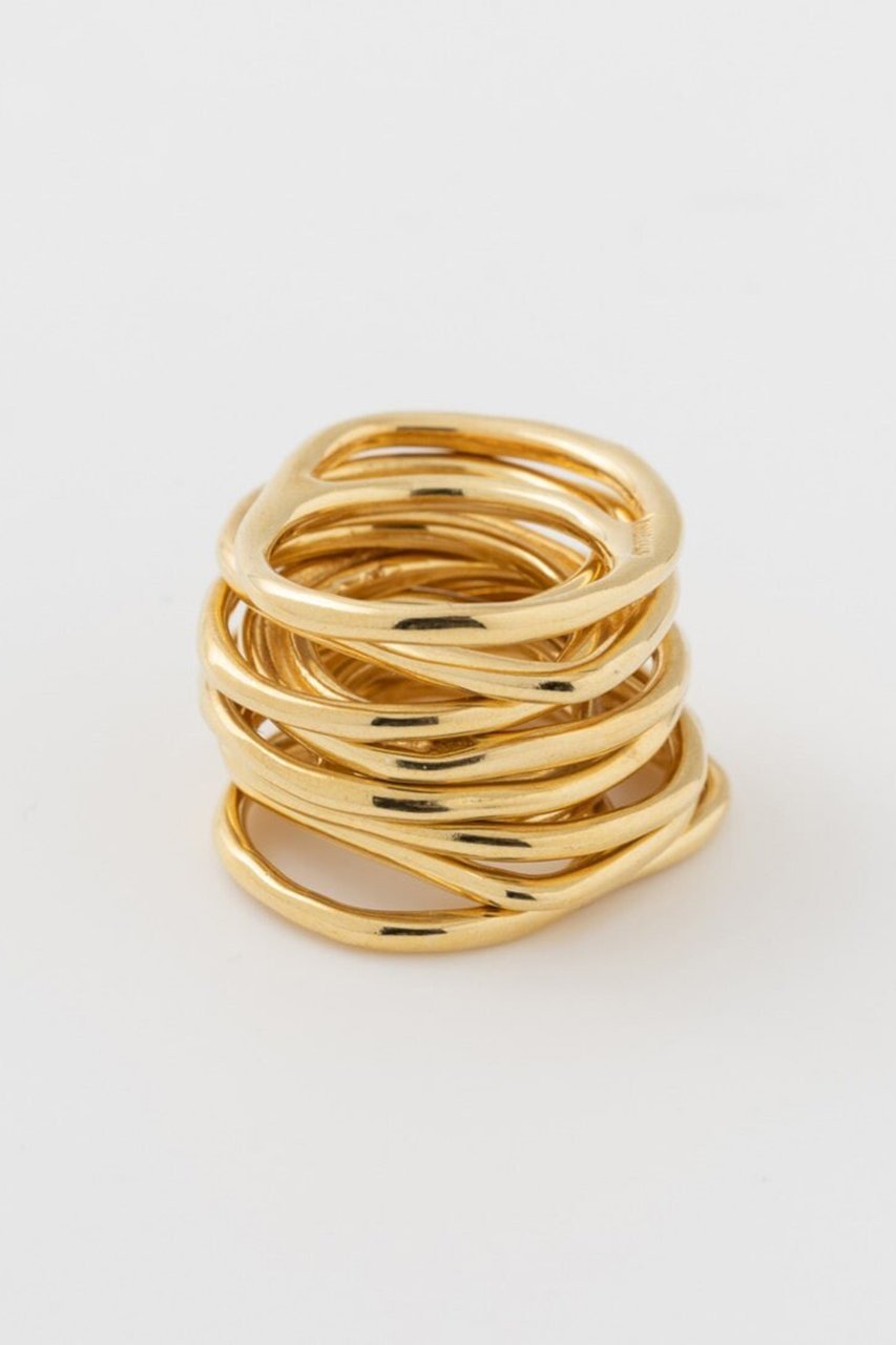 【アッシュ ペー フランス/H.P.FRANCE】の【Iosselliani】CLASSIC COLLECTION Alba 8連リング 人気、トレンドファッション・服の通販 founy(ファニー) 　ファッション　Fashion　レディースファッション　Fashion for Women　ジュエリー　Jewelry　イタリア　Italy　春　Spring　コレクション　Collection, Seasonal Line　ジュエリー　Jewelry, Accessories　S/S・春夏　SS, Spring/Summer, Warm Season　おすすめ　Recommended / Our Picks　夏　Summer　2026年　2026　other-5|ID: prp329100004806061 ipo3291000000035390293