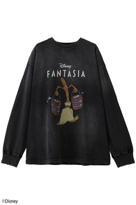 【メゾンスペシャル/MAISON SPECIAL】 【UNISEX】【MOVIE SERIES】「FANTASIA」-BROOM-ロングスリーブTシャツ人気、トレンドファッション・服の通販 founy(ファニー) ファッション Fashion レディースファッション Fashion for Women トップス・カットソー Cut & Sew Tops シャツ・ブラウス・オフィスカジュアル Elegant Blouses & Button-Ups ロングTシャツ・Tシャツ Longline T-Shirts & Tees カットソー・ベーシックTシャツ Cut-and-Sewn Tops / Stretch Tees & Basics ユニセックス Unisex, Genderless インナー Innerwear キャラクター Character, Licensed Characters クラシック Classic, Timeless Style グラフィック Graphic, Graphic Design スリーブ Sleeve, Long Sleeve / Short Sleeve ビンテージ Vintage, Retro Style プリント Print, Printed Pattern ユーズド Used, Vintage-Look リアル Real, Realistic ロング Long, Long-Length 新作・新入荷 New Arrivals / New In |ID:prp329100004806097