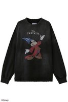 【メゾンスペシャル/MAISON SPECIAL】の【UNISEX】【MOVIE SERIES】「FANTASIA」-HAND-ロングスリーブTシャツ 人気、トレンドファッション・服の通販 founy(ファニー) ファッション Fashion レディースファッション Fashion for Women トップス・カットソー Cut & Sew Tops シャツ・ブラウス・オフィスカジュアル Elegant Blouses & Button-Ups ロングTシャツ・Tシャツ Longline T-Shirts & Tees カットソー・ベーシックTシャツ Cut-and-Sewn Tops / Stretch Tees & Basics ユニセックス Unisex, Genderless インナー Innerwear キャラクター Character, Licensed Characters クラシック Classic, Timeless Style グラフィック Graphic, Graphic Design スリーブ Sleeve, Long Sleeve / Short Sleeve プリント Print, Printed Pattern ユーズド Used, Vintage-Look リアル Real, Realistic ロング Long, Long-Length ヴィンテージ Vintage Style 新作・新入荷 New Arrivals / New In |ID:prp329100004806100