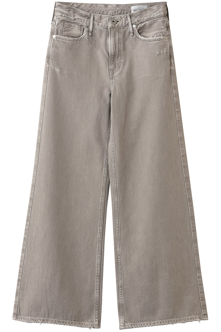 【アッパー ハイツ/upper hights】のTHE LAUREN ワイドフレアデニムパンツ インテリア・キッズ・メンズ・レディースファッション・服の通販 founy(ファニー) ファッション Fashion レディースファッション Fashion for Women パンツ Pants & Trousers デニムパンツ・ジーンズ・美脚デニム Denim Jeans & Pants 2026年 2026 ダメージ Distressed, Destroyed デニム Denim, Jeans Material フレア Flare, Flared ロング Long, Long-Length ワイド Wide, Wide Fit 夏 Summer 春 Spring S/S・春夏 SS, Spring/Summer, Warm Season SABI|ID: prp329100004806103 ipo3291000000035390456