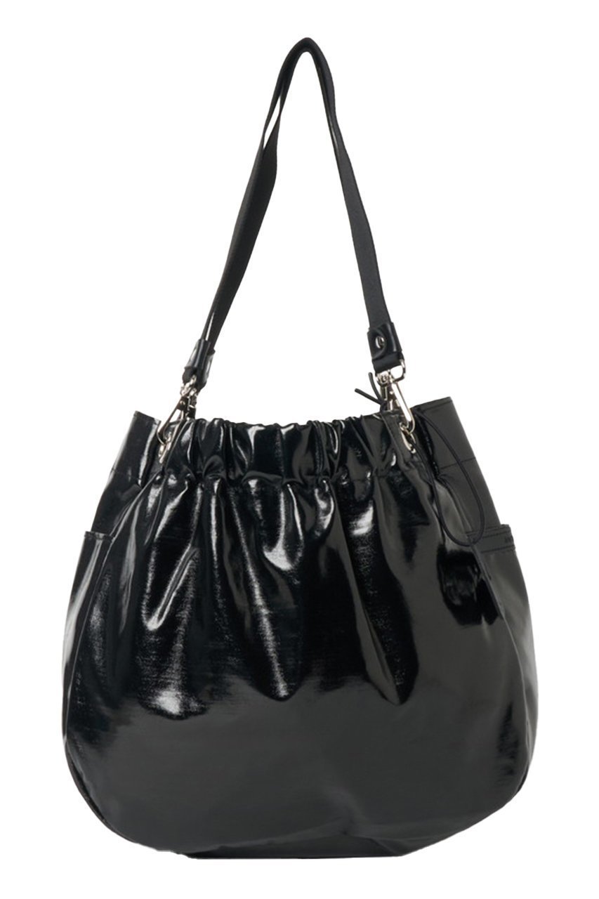 【アッシュ ペー フランス/H.P.FRANCE】の【Jack Gomme】LIGHT VEGAN AQUA CARA ショルダーバッグ インテリア・キッズ・メンズ・レディースファッション・服の通販 founy(ファニー) ファッション Fashion レディースファッション Fashion for Women バッグ Bags 春 Spring ギャザー Gathered, Ruffled コーティング Coating, Coated Finish 傘 Umbrella, Parasol 財布 Wallet, Purse フォルム Silhouette, Form ポケット Pocket, Pocket Detail ポーチ Pouch, Small Case S/S・春夏 SS, Spring/Summer, Warm Season 夏 Summer エレガント 上品 Elegant 2026年 2026 ブラック|ID: prp329100004806106 ipo3291000000034875198