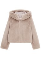 【レモンプレット/Lemonplet】のFAUX FUR BIEN HOODED SHORT JACKET 人気、トレンドファッション・服の通販 founy(ファニー) ファッション Fashion レディースファッション Fashion for Women アウター Coat / Outerwear Collection レディースジャケット・軽アウター Jackets ジャケット Jacket, Outerwear スタイリッシュ Stylish, Fashionable ビッグ Big, Oversized フェイクファー Faux Fur, Imitation Fur ポケット Pocket, Pocket Detail |ID:prp329100004806140