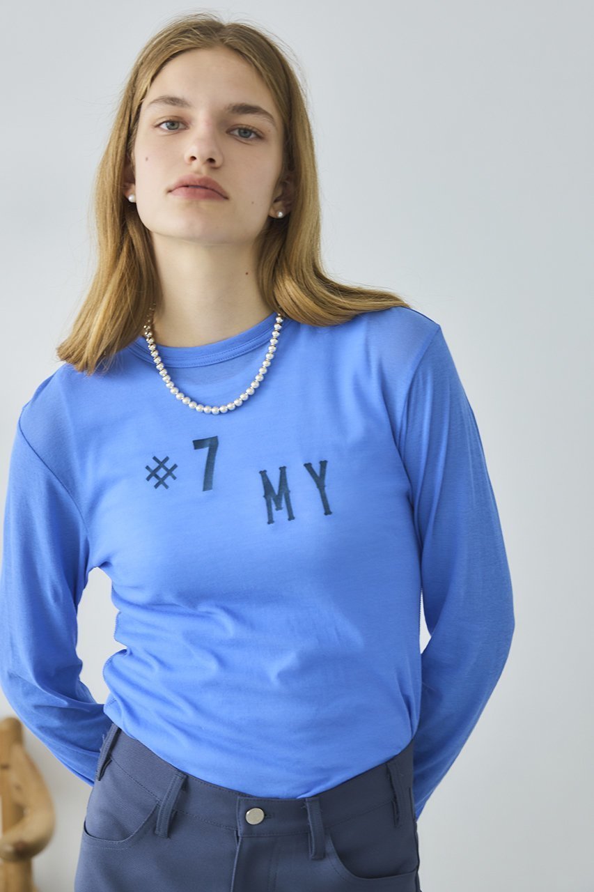 【オブラダ/Oblada】のSHEER STEADY ロングTシャツ 人気、トレンドファッション・服の通販 founy(ファニー) ファッション Fashion レディースファッション Fashion for Women トップス・カットソー Cut & Sew Tops シャツ・ブラウス・オフィスカジュアル Elegant Blouses & Button-Ups ロングTシャツ・Tシャツ Longline T-Shirts & Tees カットソー・ベーシックTシャツ Cut-and-Sewn Tops / Stretch Tees & Basics シンプル Simple, Minimal スリーブ Sleeve, Long Sleeve / Short Sleeve フロント Front, Front Design ロング Long, Long-Length 新作・新入荷 New Arrivals / New In 無地 Plain, Solid Color other-1|ID: prp329100004806148 ipo3291000000034875717