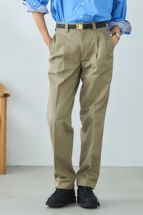 【オブラダ/Oblada】 OFFICERS チノパンツ人気、トレンドファッション・服の通販 founy(ファニー) ファッション Fashion レディースファッション Fashion for Women パンツ Pants & Trousers シューズ Shoes, Footwear パターン Pattern, Design Print プリーツ Pleats, Pleated エレガント 上品 Elegant |ID:prp329100004806150