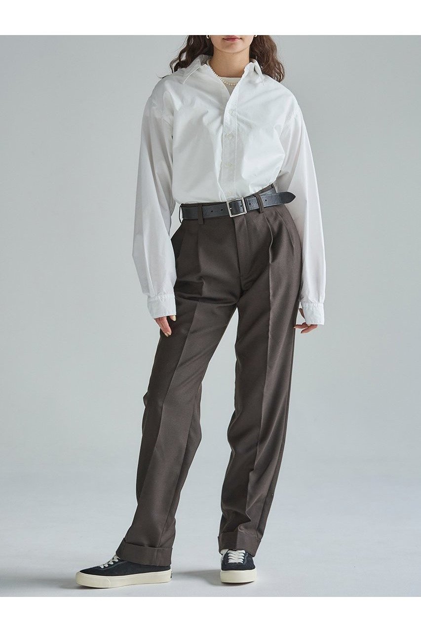 【オブラダ/Oblada】のOFFICER パンツ インテリア・キッズ・メンズ・レディースファッション・服の通販 founy(ファニー) ファッション Fashion レディースファッション Fashion for Women パンツ Pants & Trousers おすすめ Recommended / Our Picks スニーカー Sneakers, Trainers バランス Balance, Style Balance パターン Pattern, Design Print エレガント 上品 Elegant ブラウン|ID: prp329100004806151 ipo3291000000034875729