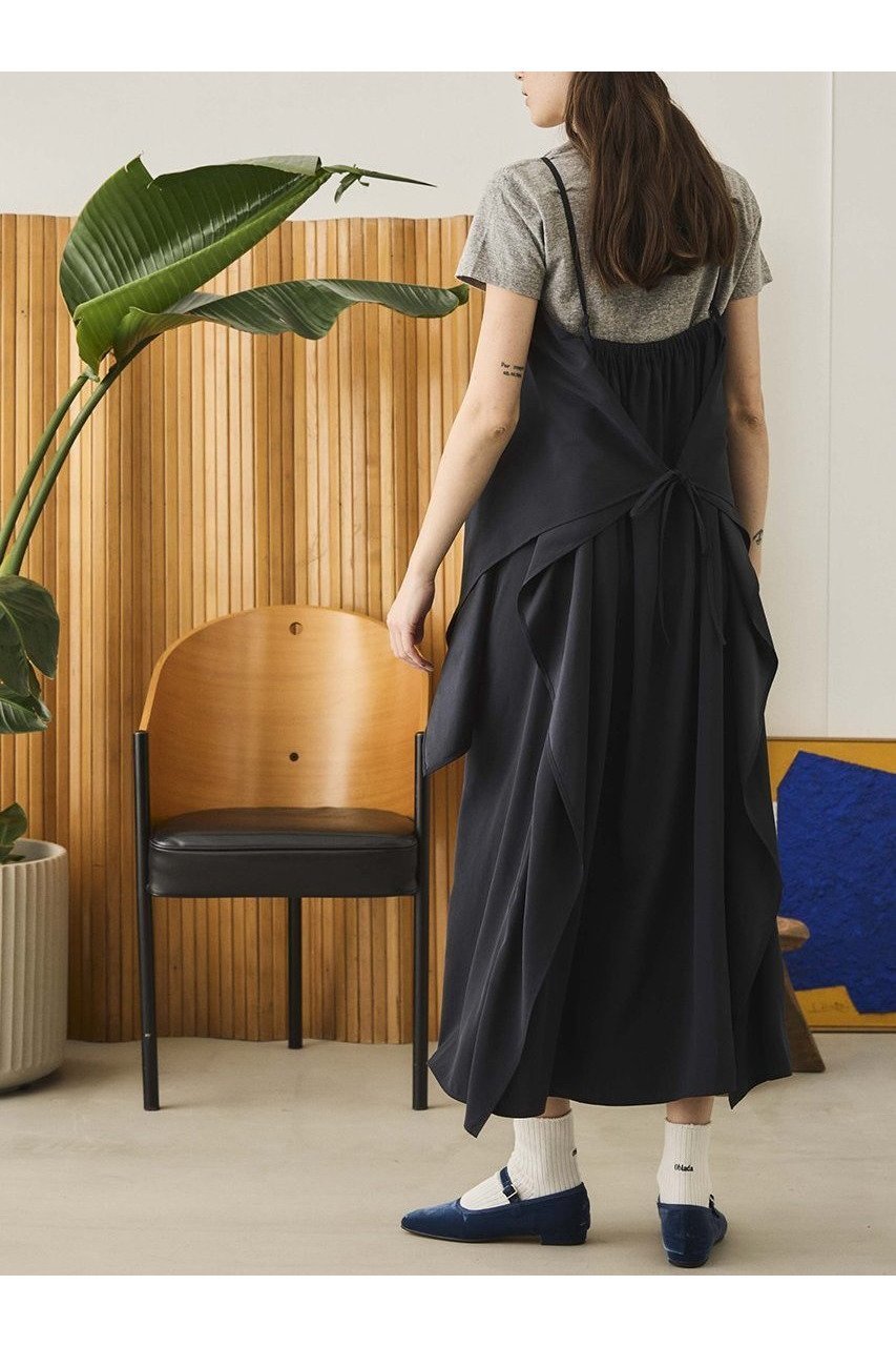 【オブラダ/Oblada】のクロスドレス 人気、トレンドファッション・服の通販 founy(ファニー) ファッション Fashion レディースファッション Fashion for Women ワンピース Dresses フォーマル・パーティードレス・結婚式用ドレス Elegant & Casual Dresses チュニック Tunic Tops & Dresses サテン Satin, Glossy Fabric タイツ Tights, Legwear チュニック Tunic, Long Top ドレス Dress, One-Piece ハイネック High Neck, Mock Neck フロント Front, Front Design ポケット Pocket, Pocket Detail ロング Long, Long-Length エレガント 上品 Elegant 夏 Summer A/W・秋冬 Autumn/Winter other-3|ID: prp329100004806153 ipo3291000000034875738