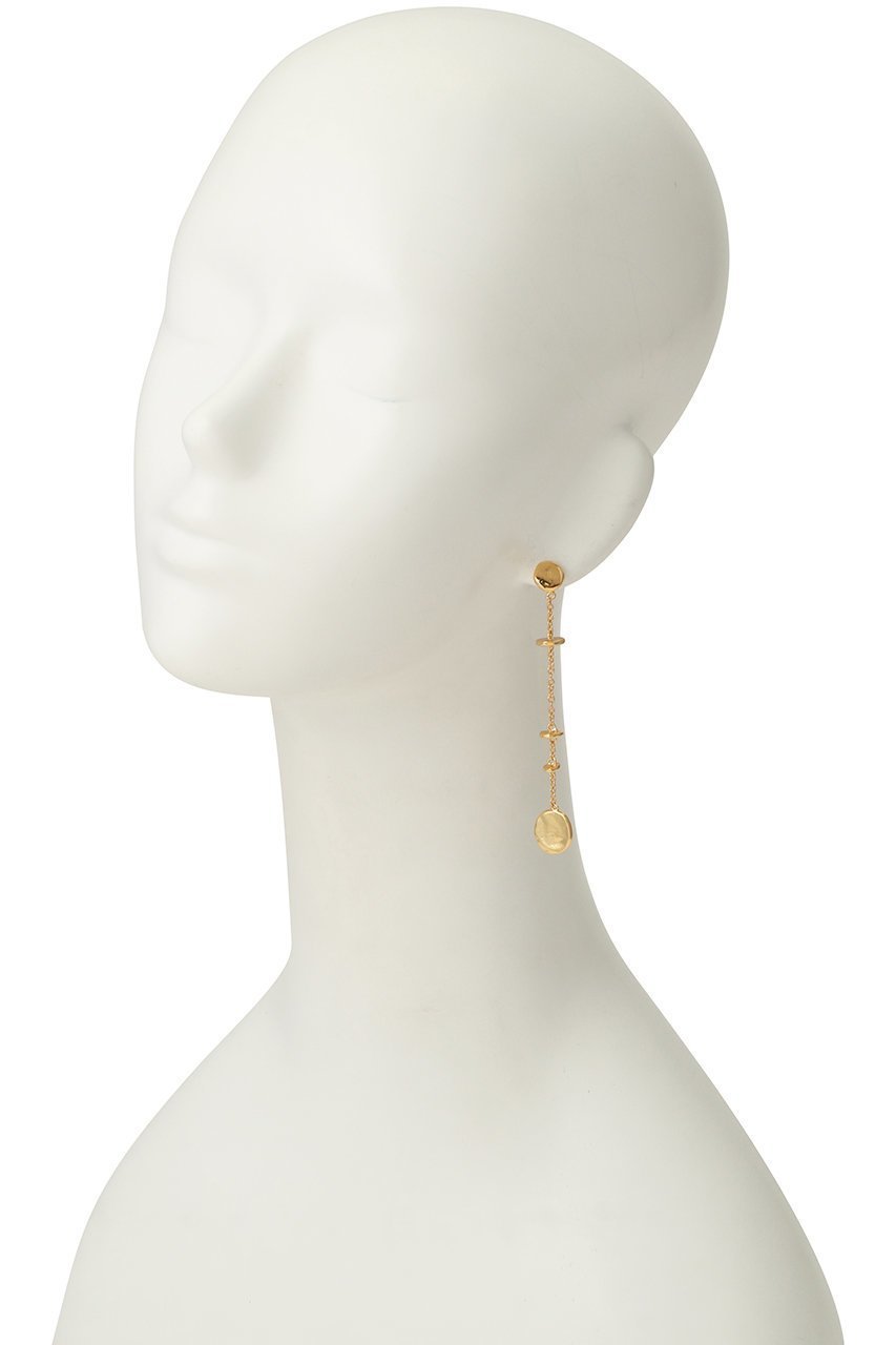 【セシル エ ジャンヌ/CECILE ET JEANNE】のヴォアラクティ ロングピアス 人気、トレンドファッション・服の通販 founy(ファニー) 　ファッション　Fashion　レディースファッション　Fashion for Women　ジュエリー　Jewelry　ファッションリング　Fashion Rings　イヤリング・フープ・ドロップタイプ　Hoop, Drop & Clip Earrings　イヤリング　Earrings　コレクション　Collection, Seasonal Line　チェーン　Chain, Chain Strap　ネックレス　Necklace, Pendant Necklace　パーティ　Party, Party Style　プレート　Plate, Dish　リュクス　Luxury, Elegant, High-End, Chic　ロング　Long, Long-Length　エレガント 上品　Elegant　新作・新入荷　New Arrivals / New In　other-2|ID: prp329100004807393 ipo3291000000034885192