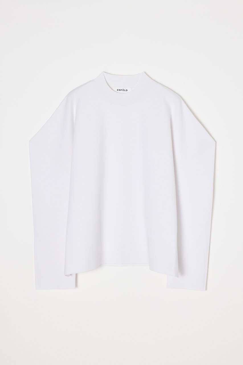 【エンフォルド/ENFOLD】のDINNER KNIT-PULLOVER インテリア・キッズ・メンズ・レディースファッション・服の通販 founy(ファニー) 　ファッション　Fashion　レディースファッション　Fashion for Women　トップス・カットソー　Cut & Sew Tops　ニット　Knit Tops & Sweaters　カジュアルプルオーバー・ニットトップス　Pullovers & Knit Tops / Casual Pullovers　2026年　2026　おすすめ　Recommended / Our Picks　シルク　Silk, 100% Silk　今季　This Season, Current Season　再入荷　Restock / Back in Stock　夏　Summer　春　Spring　S/S・春夏　SS, Spring/Summer, Warm Season　ホワイト|ID: prp329100004807399 ipo3291000000034885254