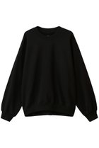 【シュタイン/ssstein】の【UNISEX】COTTON CASHMERE SWEAT LS ブラック|ID:prp329100004807401