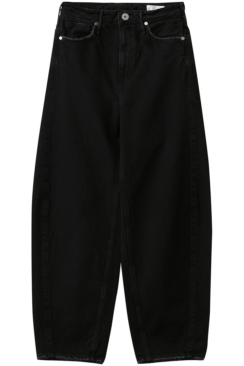 【アッパー ハイツ/upper hights】のTHE ROMY テーパードデニムパンツ インテリア・キッズ・メンズ・レディースファッション・服の通販 founy(ファニー) 　ファッション　Fashion　レディースファッション　Fashion for Women　パンツ　Pants & Trousers　デニムパンツ・ジーンズ・美脚デニム　Denim Jeans & Pants　ダメージ　Distressed, Destroyed　テーパード　Tapered, Tapered Pants　デニム　Denim, Jeans Material　リラックス　Relax, Relaxed Fit　ヴィンテージ　Vintage Style　KURO|ID: prp329100004807407 ipo3291000000036138484