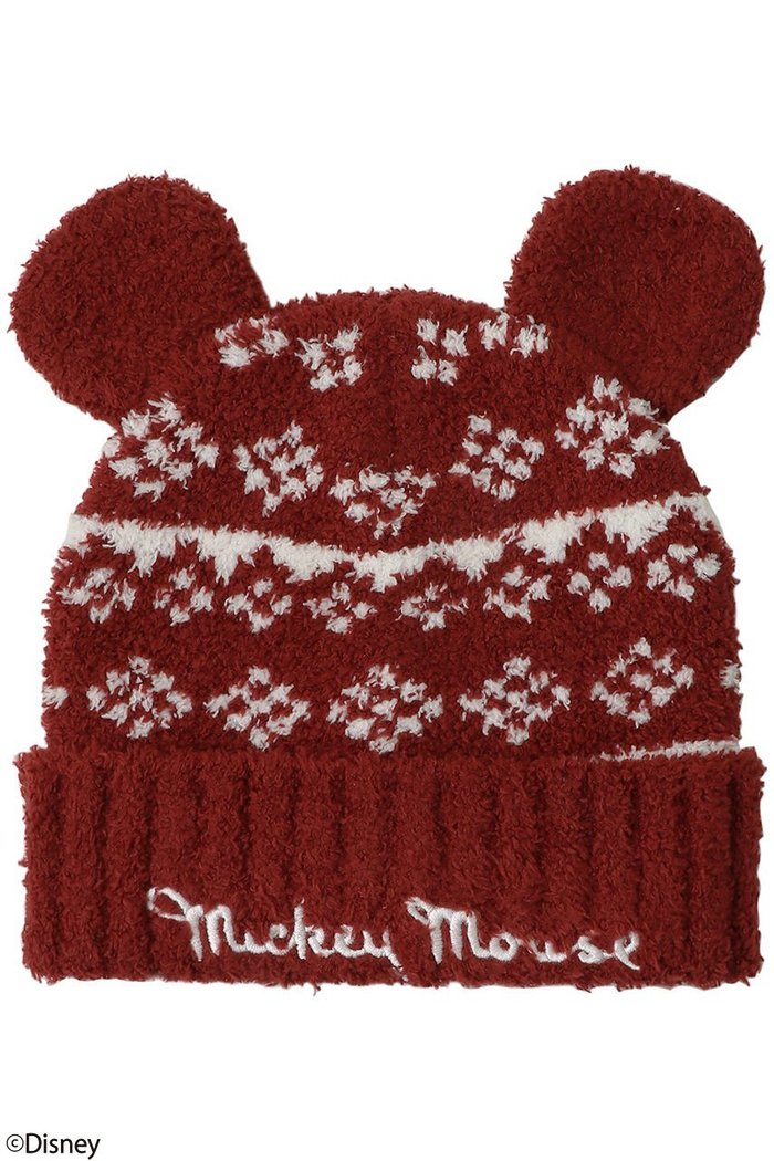 【ベアフットドリームス/BAREFOOT DREAMS / KIDS】の【KIDS】コージーシック ミッキー フェアアイル ビーニー インテリア・キッズ・メンズ・レディースファッション・服の通販 founy(ファニー) https://founy.com/ ファッション Fashion キッズファッション Fashion for Kids クラシック Classic, Timeless Style 帽子 Hat, Headwear |ID: prp329100004807413 ipo3291000000034885360
