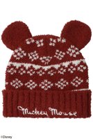 【ベアフットドリームス/BAREFOOT DREAMS / KIDS】の【KIDS】コージーシック ミッキー フェアアイル ビーニー 人気、トレンドファッション・服の通販 founy(ファニー) ファッション Fashion キッズファッション Fashion for Kids クラシック Classic, Timeless Style 帽子 Hat, Headwear 新作・新入荷 New Arrivals / New In |ID:prp329100004807413