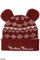 【ベアフットドリームス/BAREFOOT DREAMS / KIDS】の【KIDS】コージーシック ミッキー フェアアイル ビーニー 人気、トレンドファッション・服の通販 founy(ファニー) ファッション Fashion キッズファッション Fashion for Kids クラシック Classic, Timeless Style 帽子 Hat, Headwear 新作・新入荷 New Arrivals / New In thumbnail レッド|ID: prp329100004807413 ipo3291000000034885362