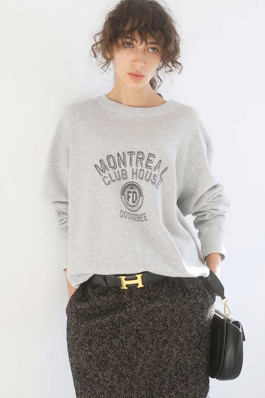 【ブリル/BRILL】の【raspail】ロゴスウェット 人気、トレンドファッション・服の通販 founy(ファニー) 　ファッション　Fashion　レディースファッション　Fashion for Women　トップス・カットソー　Cut & Sew Tops　シャツ・ブラウス・オフィスカジュアル　Elegant Blouses & Button-Ups　レディースパーカー・カジュアルフーディー　Casual Hoodies & Sweatshirts　ロングTシャツ・Tシャツ　Longline T-Shirts & Tees　スウェット・クルーネックトップス　Sweatshirts & Crewnecks / Relaxed Fit Sweat Tops　カットソー・ベーシックTシャツ　Cut-and-Sewn Tops / Stretch Tees & Basics　コレクション　Collection, Seasonal Line　フロント　Front, Front Design　ベーシック　Basic, Essential　モダン　Modern, Contemporary　 other-1|ID: prp329100004807417 ipo3291000000034885376