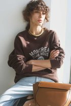 【ブリル/BRILL】の【raspail】ロゴスウェット ブラウン|ID: prp329100004807417 ipo3291000000036138532