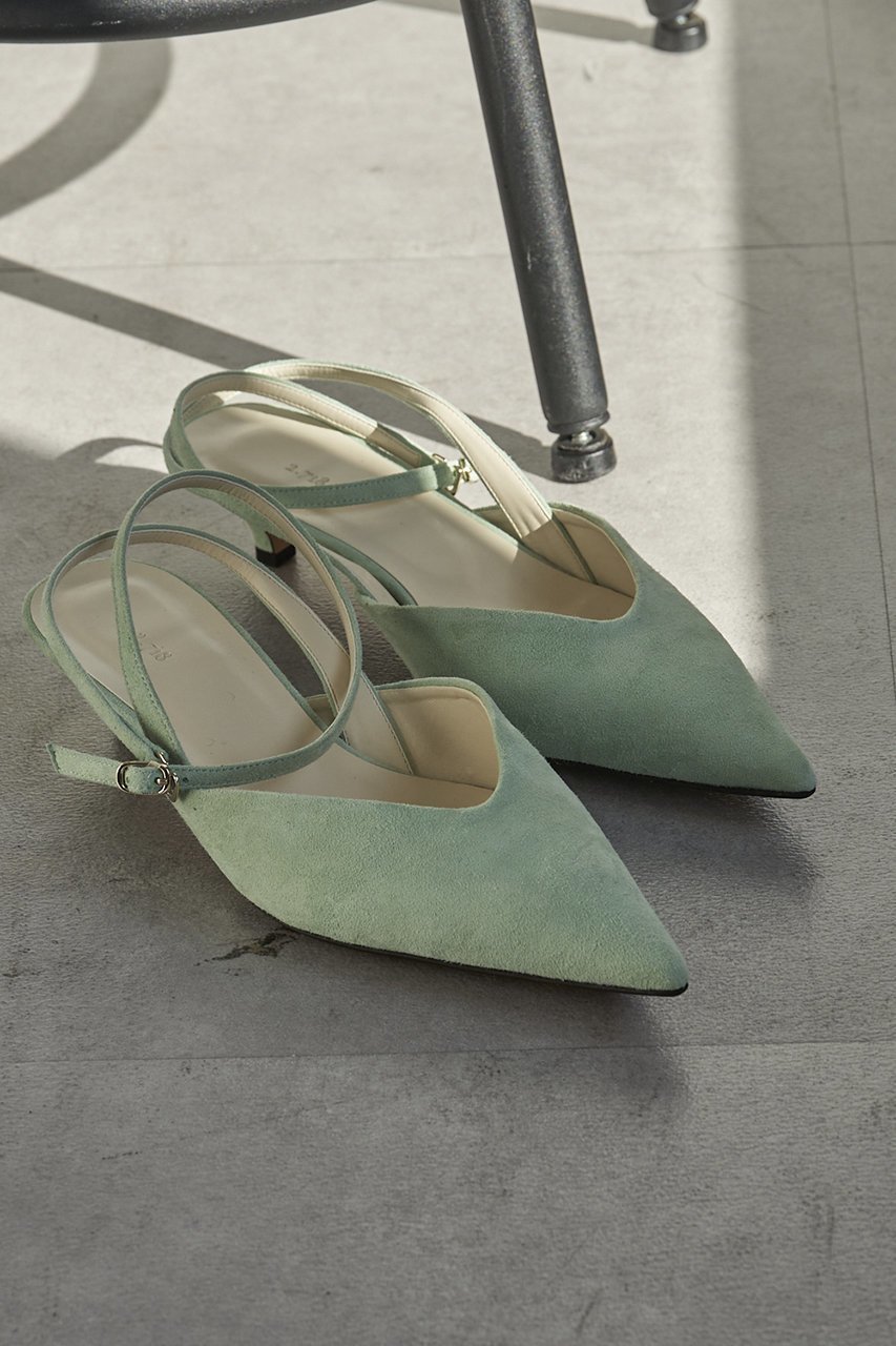 【ガリャルダガランテ/GALLARDAGALANTE】の【2.718】アンクルストラップパンプス インテリア・キッズ・メンズ・レディースファッション・服の通販 founy(ファニー) ファッション Fashion レディースファッション Fashion for Women バッグ Bags 2026年 2026 アンクル Ankle-Length Design ラップ Wrap, Wrap Design エレガント 上品 Elegant 夏 Summer 春 Spring S/S・春夏 SS, Spring/Summer, Warm Season ミント(スエード)|ID: prp329100004807422 ipo3291000000034885418