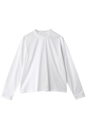 【ミディウミ/MidiUmi】のfrill neck P/O プルオーバー 人気、トレンドファッション・服の通販 founy(ファニー) ファッション Fashion レディースファッション Fashion for Women トップス・カットソー Cut & Sew Tops シャツ・ブラウス・オフィスカジュアル Elegant Blouses & Button-Ups ロングTシャツ・Tシャツ Longline T-Shirts & Tees カジュアルプルオーバー・ニットトップス Pullovers & Knit Tops / Casual Pullovers カットソー・ベーシックTシャツ Cut-and-Sewn Tops / Stretch Tees & Basics インナー Innerwear シンプル Simple, Minimal ジャケット Jacket, Outerwear スウェット / スエット Sweatshirt, Sweatwear スリーブ Sleeve, Long Sleeve / Short Sleeve フリル Frill, Ruffle ロング Long, Long-Length 新作・新入荷 New Arrivals / New In |ID:prp329100004807434