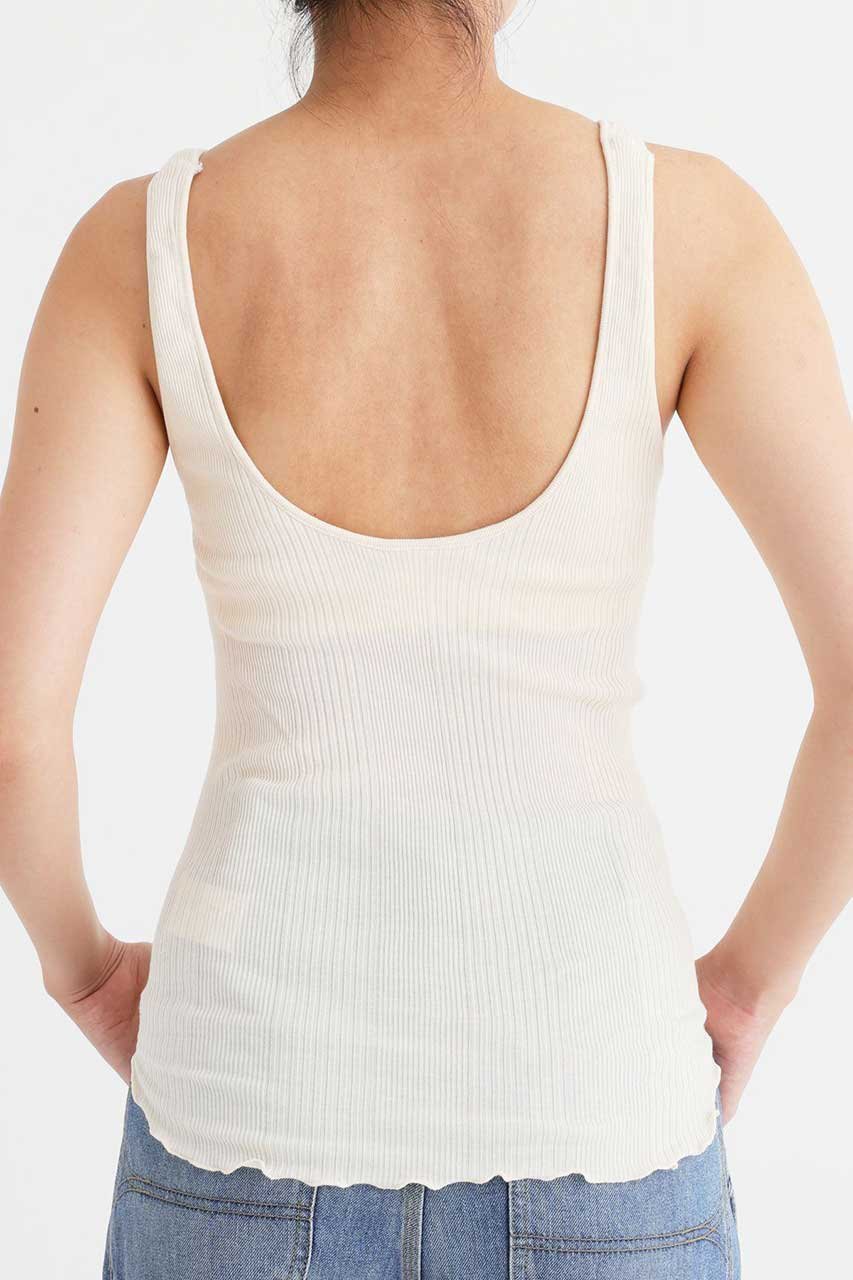 【ブリル/BRILL】の【HAKUJI】ランダムリブ ブラタンクトップ 人気、トレンドファッション・服の通販 founy(ファニー) 　ファッション　Fashion　レディースファッション　Fashion for Women　トップス・カットソー　Cut & Sew Tops　キャミソール&ノースリーブ　Camisoles & Sleeveless Tops　シャツ・ブラウス・オフィスカジュアル　Elegant Blouses & Button-Ups　ロングTシャツ・Tシャツ　Longline T-Shirts & Tees　カットソー・ベーシックTシャツ　Cut-and-Sewn Tops / Stretch Tees & Basics　インナー　Innerwear　キャミソール　Camisole, Spaghetti Strap Top　ショルダー　Shoulder, Shoulder Strap　タンク　Tank Top, Sleeveless Top　パイピング　Piping, Trim Design　フロント　Front, Front Design　新作・新入荷　New Arrivals / New In　other-3|ID: prp329100004807436 ipo3291000000034885508