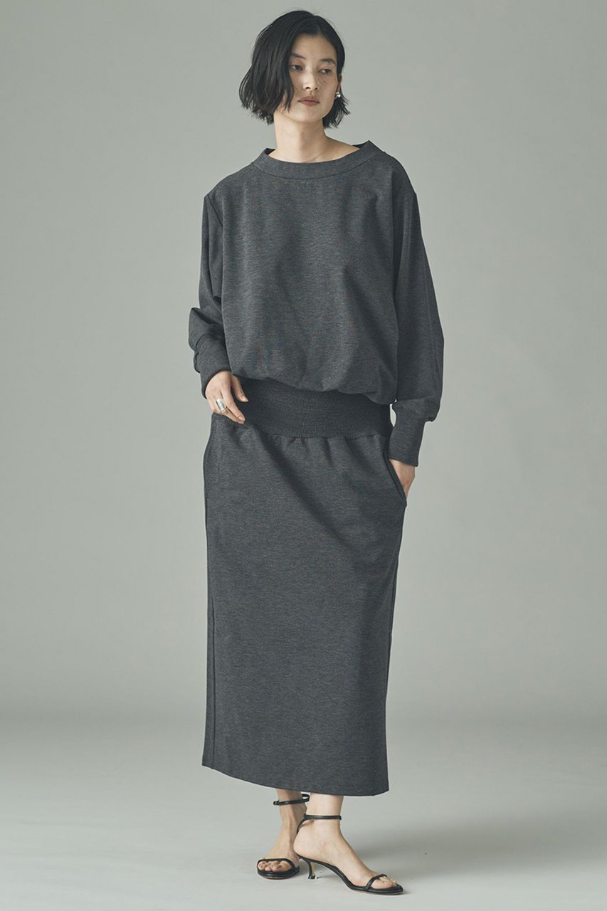 【カレンソロジー/Curensology】のラグウォームリブワンピース インテリア・キッズ・メンズ・レディースファッション・服の通販 founy(ファニー) 　ファッション　Fashion　レディースファッション　Fashion for Women　ワンピース　Dresses　チュニック　Tunic Tops & Dresses　2026年　2026　アクリル　Acrylic Material　ウォーム　Warm Fabric　コンパクト　Compact, Small Size　チュニック　Tunic, Long Top　ドッキング　Docking, Mixed Material　ブラウジング　Blouson Silhouette, Cinched Waist　ロング　Long, Long-Length　夏　Summer　春　Spring　S/S・春夏　SS, Spring/Summer, Warm Season　グレー|ID: prp329100004807448 ipo3291000000035495311