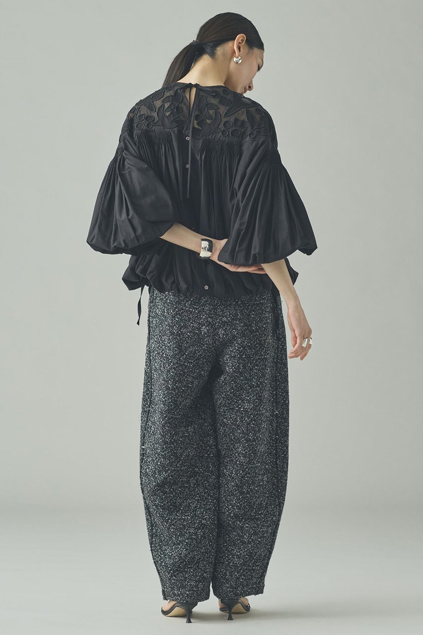 【カレンソロジー/Curensology】のバードシシュウブラウス 人気、トレンドファッション・服の通販 founy(ファニー) 　ファッション　Fashion　レディースファッション　Fashion for Women　トップス・カットソー　Cut & Sew Tops　シャツ・ブラウス・オフィスカジュアル　Elegant Blouses & Button-Ups　2026年　2026　インド　Indian Textile　オーガンジー　Organza Fabric　ショート　Short, Short Length　シルク　Silk, 100% Silk　スリーブ　Sleeve, Long Sleeve / Short Sleeve　ハンド　Hand, Handmade　バランス　Balance, Style Balance　リボン　Ribbon, Bow　エレガント 上品　Elegant　夏　Summer　春　Spring　S/S・春夏　SS, Spring/Summer, Warm Season　other-7|ID: prp329100004807450 ipo3291000000034885618