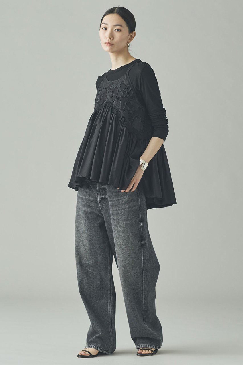 【カレンソロジー/Curensology】のバードシシュウキャミソール 人気、トレンドファッション・服の通販 founy(ファニー) 　ファッション　Fashion　レディースファッション　Fashion for Women　トップス・カットソー　Cut & Sew Tops　キャミソール&ノースリーブ　Camisoles & Sleeveless Tops　シャツ・ブラウス・オフィスカジュアル　Elegant Blouses & Button-Ups　インド　Indian Textile　インナー　Innerwear　オーガンジー　Organza Fabric　キャミソール　Camisole, Spaghetti Strap Top　シルク　Silk, 100% Silk　スラックス　Slacks, Dress Pants　デニム　Denim, Jeans Material　ノースリーブ　Sleeveless, No-Sleeve　ハンド　Hand, Handmade　ラップ　Wrap, Wrap Design　ロング　Long, Long-Length　エレガント 上品　Elegant　other-6|ID: prp329100004807452 ipo3291000000035495325