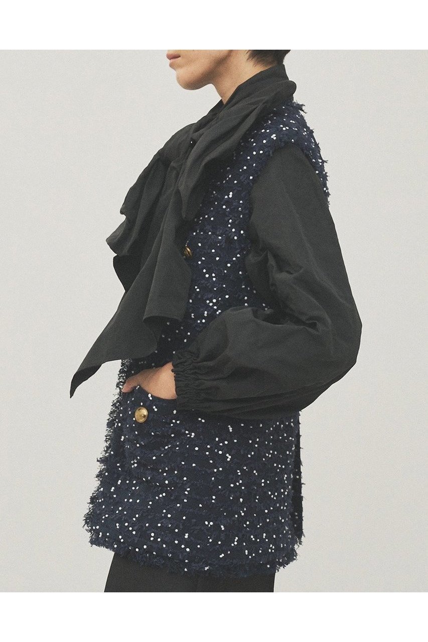 【ウィムガゼット/Whim Gazette】のLINTONフリンジジレ 人気、トレンドファッション・服の通販 founy(ファニー) 　ファッション　Fashion　レディースファッション　Fashion for Women　アウター　Coat / Outerwear Collection　レディースジャケット・軽アウター　Jackets　エレガント 上品　Elegant　春　Spring　ジャケット　Jacket, Outerwear　ツイード　Twill, Twill Weave　フリンジ　Fringe, Tassel　ベスト　Vest, Waistcoat　ポケット　Pocket, Pocket Detail　ランダム　Random, Irregular　S/S・春夏　SS, Spring/Summer, Warm Season　夏　Summer　セレモニー　Ceremony　2026年　2026　other-2|ID: prp329100004807456 ipo3291000000034885651