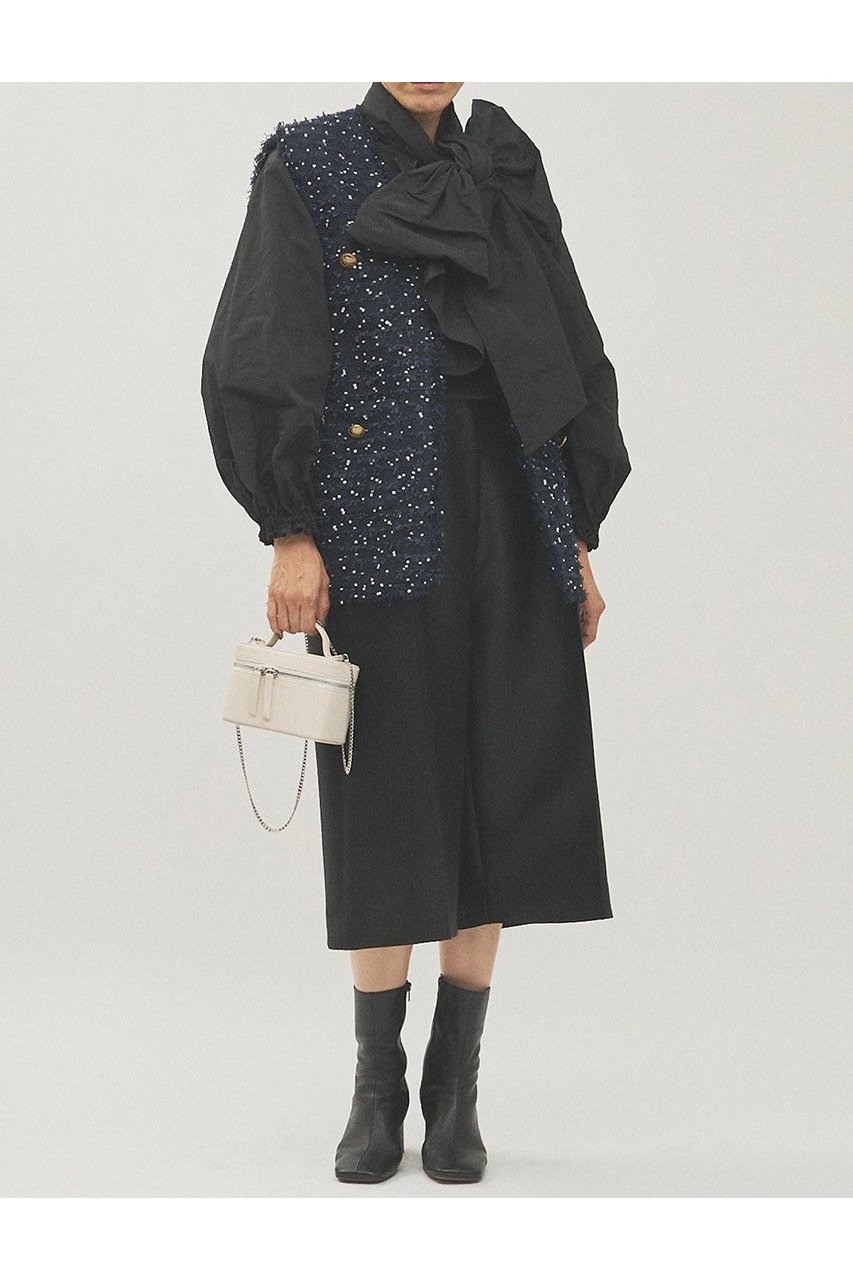 【ウィムガゼット/Whim Gazette】のLINTONフリンジジレ 人気、トレンドファッション・服の通販 founy(ファニー) 　ファッション　Fashion　レディースファッション　Fashion for Women　アウター　Coat / Outerwear Collection　レディースジャケット・軽アウター　Jackets　エレガント 上品　Elegant　春　Spring　ジャケット　Jacket, Outerwear　ツイード　Twill, Twill Weave　フリンジ　Fringe, Tassel　ベスト　Vest, Waistcoat　ポケット　Pocket, Pocket Detail　ランダム　Random, Irregular　S/S・春夏　SS, Spring/Summer, Warm Season　夏　Summer　セレモニー　Ceremony　2026年　2026　other-5|ID: prp329100004807456 ipo3291000000034885657