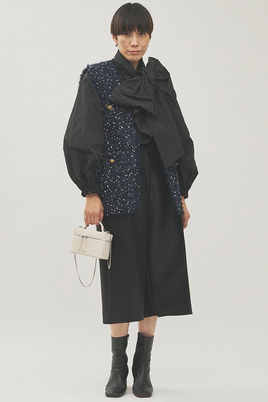 【ウィムガゼット/Whim Gazette】のLINTONフリンジジレ 人気、トレンドファッション・服の通販 founy(ファニー) 　ファッション　Fashion　レディースファッション　Fashion for Women　アウター　Coat / Outerwear Collection　レディースジャケット・軽アウター　Jackets　エレガント 上品　Elegant　ジャケット　Jacket, Outerwear　ツイード　Twill, Twill Weave　フリンジ　Fringe, Tassel　ベスト　Vest, Waistcoat　ポケット　Pocket, Pocket Detail　ランダム　Random, Irregular　セレモニー　Ceremony　other-5|ID: prp329100004807456 ipo3291000000035862413