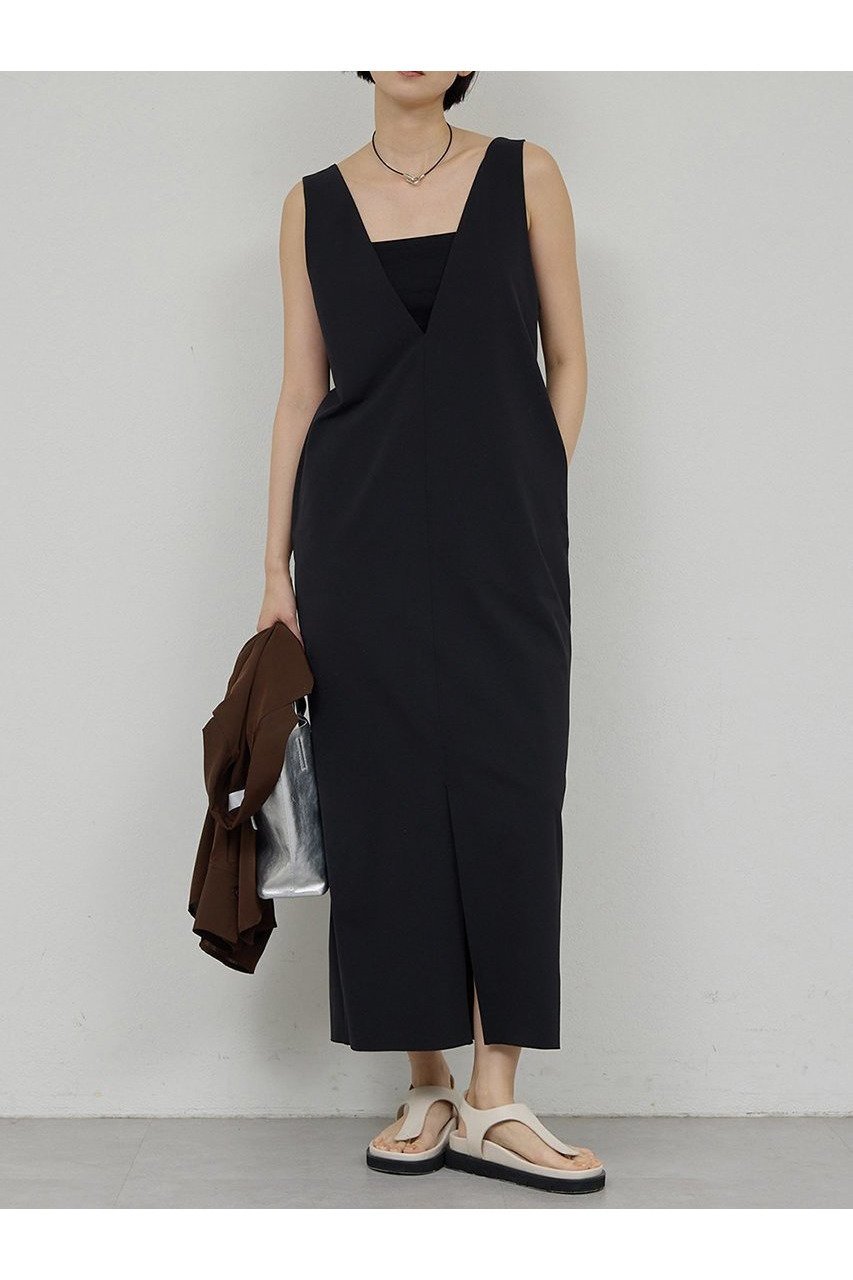 【ガリャルダガランテ/GALLARDAGALANTE】の【前後2way】ストレッチ2WAYワンピース インテリア・キッズ・メンズ・レディースファッション・服の通販 founy(ファニー) 　ファッション　Fashion　レディースファッション　Fashion for Women　ワンピース　Dresses　チュニック　Tunic Tops & Dresses　2026年　2026　ストレッチ　Stretch, Stretchy Fabric　チュニック　Tunic, Long Top　ロング　Long, Long-Length　夏　Summer　春　Spring　S/S・春夏　SS, Spring/Summer, Warm Season　楽ちん　Easy Fit, Comfortable　ブラック|ID: prp329100004807461 ipo3291000000034885681