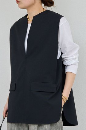 【ガリャルダガランテ/GALLARDAGALANTE】 【セットアップ対応】スキッパージレ人気、トレンドファッション・服の通販 founy(ファニー) ファッション Fashion レディースファッション Fashion for Women アウター Coat / Outerwear Collection レディースジャケット・軽アウター Jackets 2026年 2026 インナー Innerwear ジャケット Jacket, Outerwear スキッパー Skipper, Open Collar スリット Slit, Slit Detail セットアップ Set-Up, Coordinated Outfit デニム Denim, Jeans Material ベスト Vest, Waistcoat 夏 Summer 春 Spring S/S・春夏 SS, Spring/Summer, Warm Season |ID:prp329100004807467