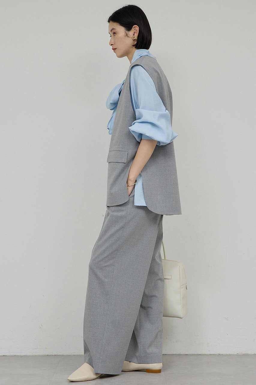 【ガリャルダガランテ/GALLARDAGALANTE】の【セットアップ対応】スキッパージレ 人気、トレンドファッション・服の通販 founy(ファニー) 　ファッション　Fashion　レディースファッション　Fashion for Women　アウター　Coat / Outerwear Collection　レディースジャケット・軽アウター　Jackets　2026年　2026　インナー　Innerwear　ジャケット　Jacket, Outerwear　スキッパー　Skipper, Open Collar　スリット　Slit, Slit Detail　セットアップ　Set-Up, Coordinated Outfit　デニム　Denim, Jeans Material　ベスト　Vest, Waistcoat　夏　Summer　春　Spring　S/S・春夏　SS, Spring/Summer, Warm Season　other-3|ID: prp329100004807467 ipo3291000000034885726