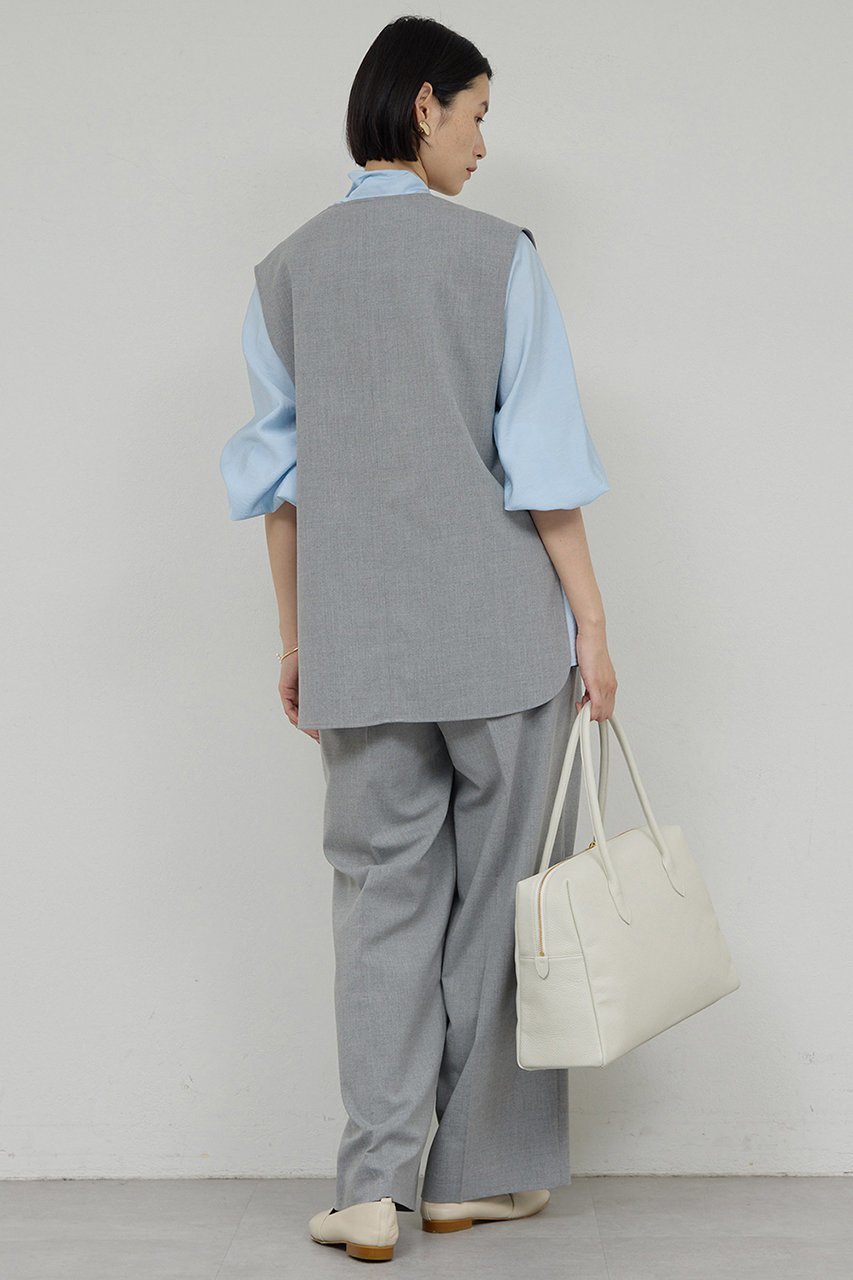 【ガリャルダガランテ/GALLARDAGALANTE】の【セットアップ対応】スキッパージレ 人気、トレンドファッション・服の通販 founy(ファニー) 　ファッション　Fashion　レディースファッション　Fashion for Women　アウター　Coat / Outerwear Collection　レディースジャケット・軽アウター　Jackets　2026年　2026　インナー　Innerwear　ジャケット　Jacket, Outerwear　スキッパー　Skipper, Open Collar　スリット　Slit, Slit Detail　セットアップ　Set-Up, Coordinated Outfit　デニム　Denim, Jeans Material　ベスト　Vest, Waistcoat　夏　Summer　春　Spring　S/S・春夏　SS, Spring/Summer, Warm Season　other-4|ID: prp329100004807467 ipo3291000000034885728