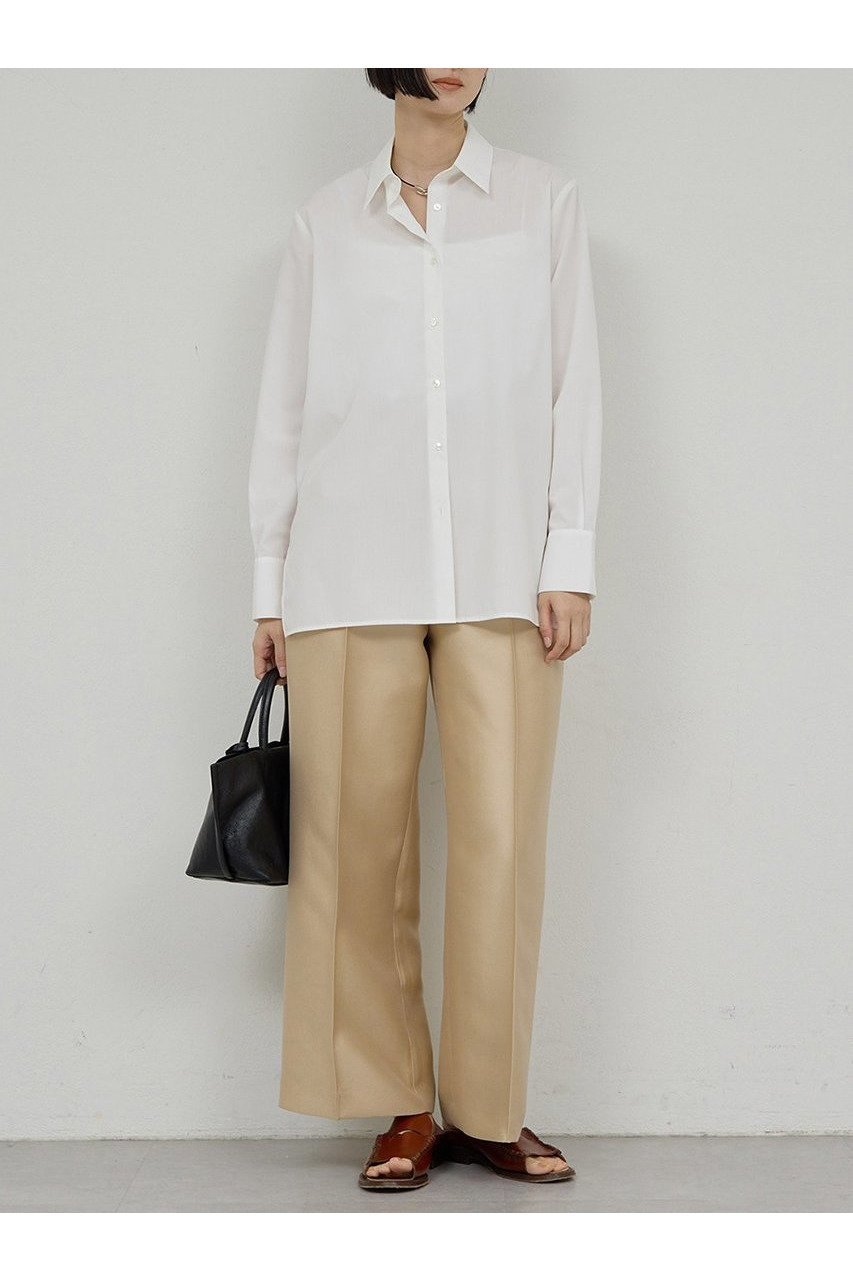 【ガリャルダガランテ/GALLARDAGALANTE】のミニマルシャツ 人気、トレンドファッション・服の通販 founy(ファニー) 　ファッション　Fashion　レディースファッション　Fashion for Women　トップス・カットソー　Cut & Sew Tops　シャツ・ブラウス・オフィスカジュアル　Elegant Blouses & Button-Ups　2026年　2026　シンプル　Simple, Minimal　スリーブ　Sleeve, Long Sleeve / Short Sleeve　バランス　Balance, Style Balance　ロング　Long, Long-Length　夏　Summer　春　Spring　S/S・春夏　SS, Spring/Summer, Warm Season　other-2|ID: prp329100004807470 ipo3291000000034885738