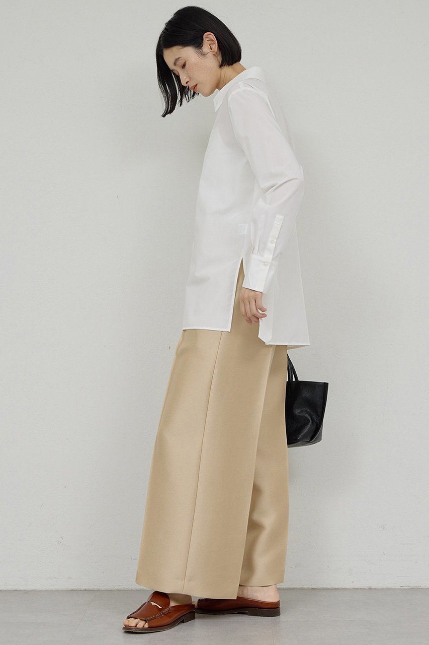 【ガリャルダガランテ/GALLARDAGALANTE】のミニマルシャツ 人気、トレンドファッション・服の通販 founy(ファニー) 　ファッション　Fashion　レディースファッション　Fashion for Women　トップス・カットソー　Cut & Sew Tops　シャツ・ブラウス・オフィスカジュアル　Elegant Blouses & Button-Ups　2026年　2026　シンプル　Simple, Minimal　スリーブ　Sleeve, Long Sleeve / Short Sleeve　バランス　Balance, Style Balance　ロング　Long, Long-Length　夏　Summer　春　Spring　S/S・春夏　SS, Spring/Summer, Warm Season　other-3|ID: prp329100004807470 ipo3291000000034885740